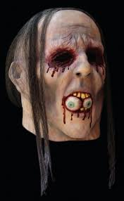 The dark walker horror mask. Description. This disturbing full head mask shows a rotted away zombie with disfigured skin that will make your friends shudder ... - mask_dark_walker_oijot