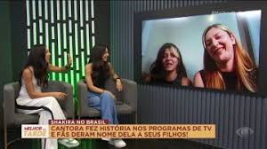 Shakira fez história na TV e fãs batizam filhos com seu nome