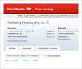 Online banking account