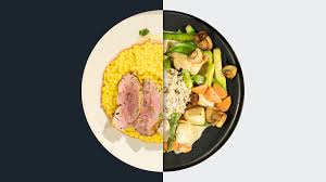 Risotto alla milanese vs. Frikassee von der Maishähnchenbrust