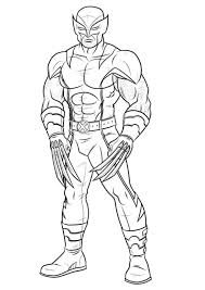 Image result for coloring pages wolverine