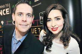 Science Ambassador Aoibhinn Ni Shuilleabhain with Dublin footballer and science teacher Stephen Cluxton at the launch of Dublin City of Science 2012 - she ... - cluxton-Aoibhin-i