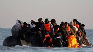 140 migrants in single dinghy rescued in English Channel — BBC