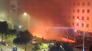 Two arrested over major fire at Folkestone hotel