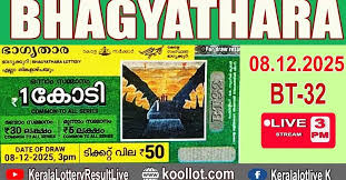 Kerala lottery Bhagyathara BT-36 result today 05/01/2026: ₹1 cr first prize for BZ 783510 | Check complete list