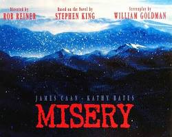 Misery (1990) book cover