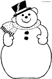Image result for coloring book snowmen