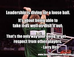 Larry Bird Quotes On Leadership. QuotesGram via Relatably.com