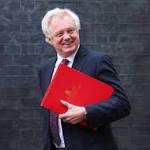 Britain's Brexit minister steps down