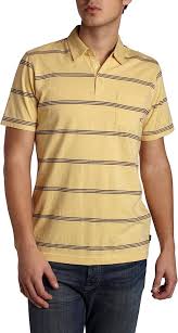 O'neill Men's Button Front Collared Polo Shirt, Yellow / 4, Small at Amazon Men's Clothing store: Polo Shirts