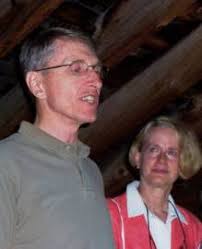 John&#39;s brother Bard, at far right, awaits his turn to speak. John&#39;s childhood friend Peter Goold, with his wife Marcia, now operates an orchard. - prentissalbum_clip_clip_image026