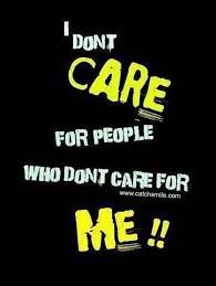 I Dont Care For People - Who Dont Care For Me | All Quotes | Love ... via Relatably.com