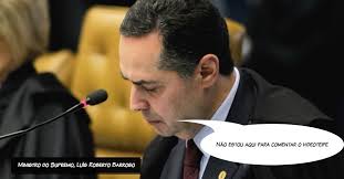 15.ago.2013 - &quot;Não estou aqui para comentar o videoteipe&quot; disse o ministro do STF (Supremo Tribunal Federal) Luís Roberto Barroso ... - 15ago2013---nao-estou-aqui-para-comentar-o-videoteipe-disse-o-ministro-do-stf-supremo-tribunal-federal-luis-roberto-barroso-1376609378353_956x500