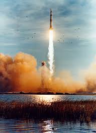 Image result for SATURN FIVE LIFT OFF