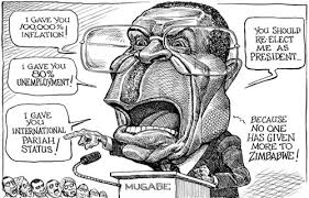 Image result for MUGABE CARTOON
