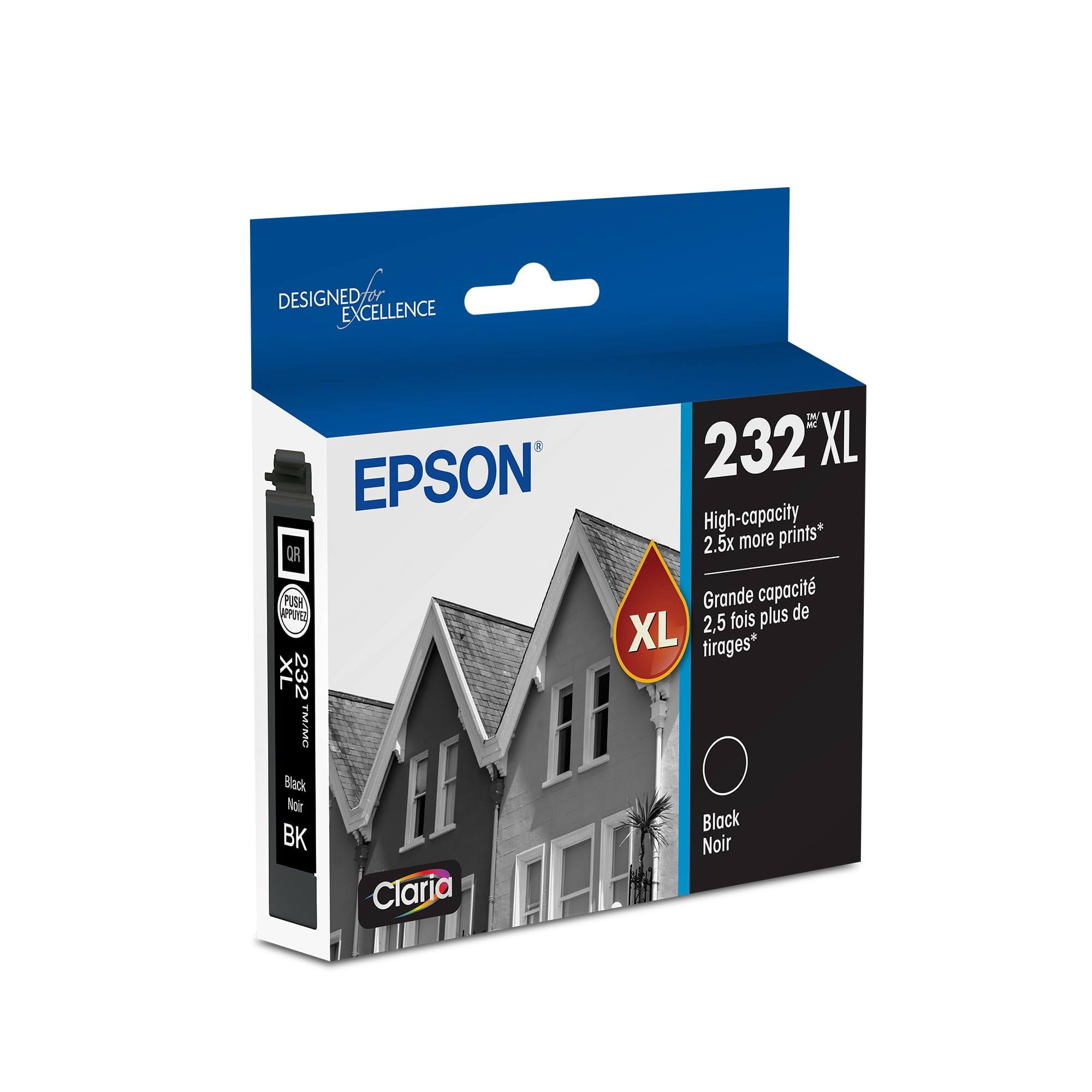 Epson Claria T232XL Black High-Yield Ink Cartridge
