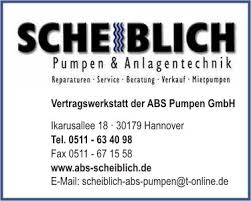 Firma ABS Pumpen Vertragswerkstatt Andreas Scheiblich in Hannover ...