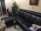 Dubizzle Ajman Office Furniture: L shape sofa with curtain
