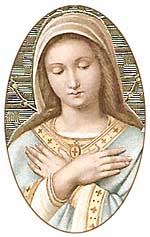 Resultado de imagen de madre del buen consejo madre del creador madre del salvador virgen prudentisima