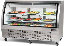 Amazon.com: Commercial Deli Meat Display Refrigerator, ETL ...