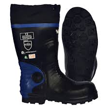 Viking - Work Boot: Size 9, Rubber, Steel Toe, Construction ...