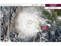 “Polo”, categoría 4, se ubica a 245 km al sur de Manzanillo; prevén olas de hasta 6 metros