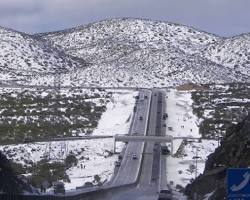 Imagen de Nieve en las montañas de Chihuahua