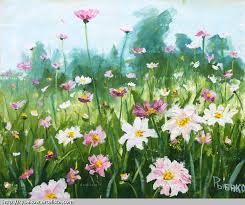 Image result for flower painting