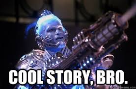 Lines uttered by Arnold Scwarzenegger (as Mr Freeze) in &quot;Batman ... via Relatably.com