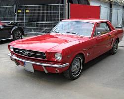 Ford Mustang car, year 1960