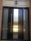 Modern fiberglass entry doors