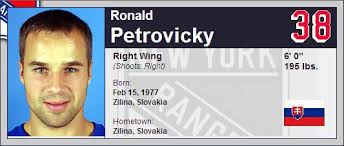 It is Ronald Petrovicky&#39;s set 2 Home jersey from the 2001-2002 season. It shows nice wear with 6 Repairs. There is 1 repair on the left sleeve and 5 on the ... - petrobio