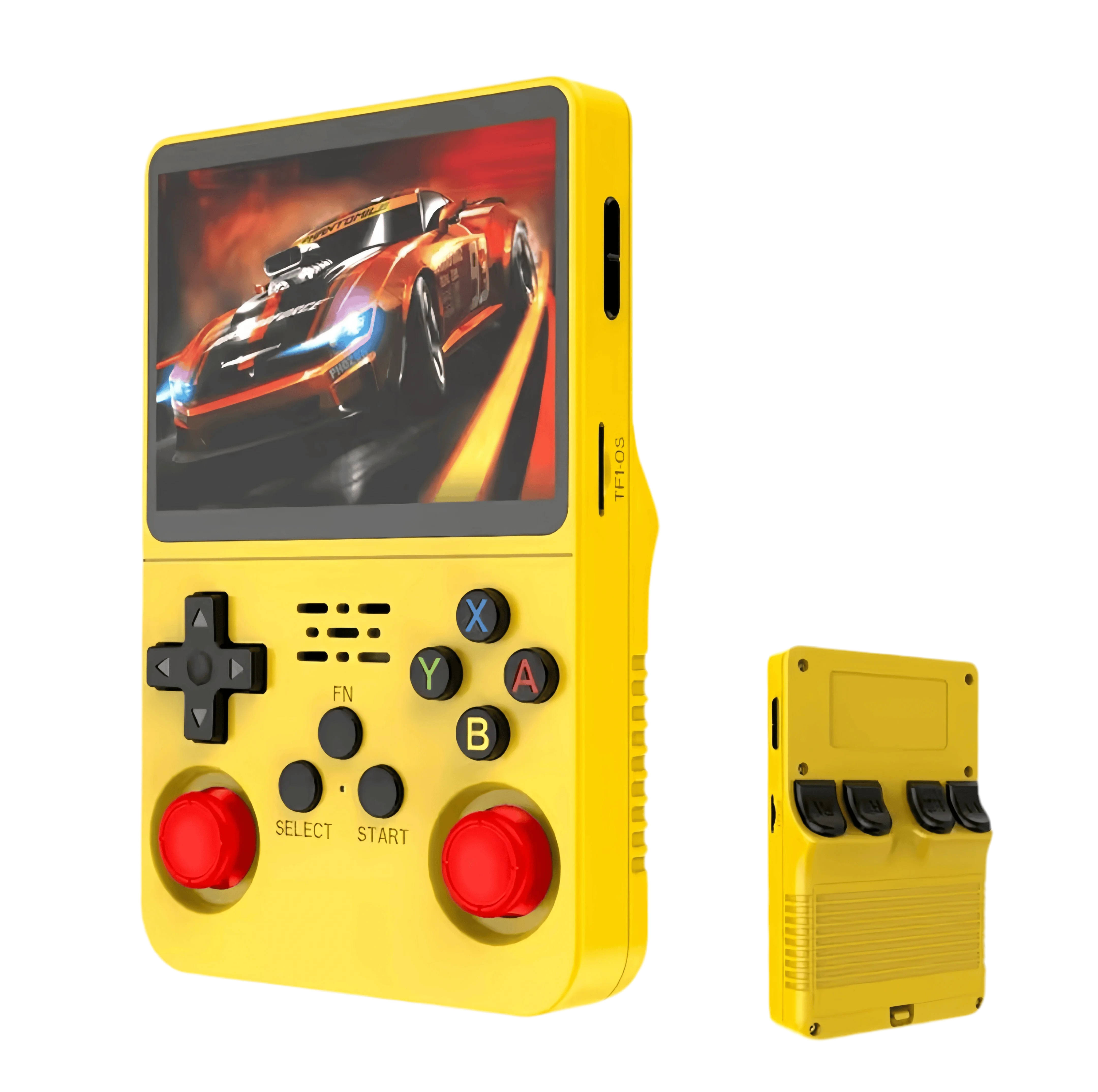 Retro R36S Handheld Video Game Console – 3.5” IPS Screen 128GB Pocket Player with 10,000+ Preloaded Games
