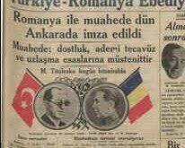 1934 Türkiye Çin Dostluk Antlaşması imza belgesi veya arşivi resmi