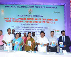 Image of Tamil Nadu Dr. J. Jayalalithaa Fisheries University skill development workshop