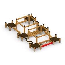 Balance Course, Adventure trails, Playground equipment ...