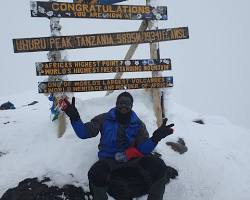 Image of Kilimanjaro mountain peak