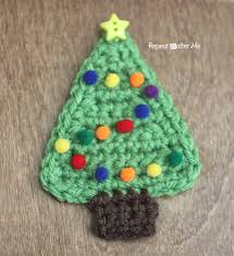 Résultat de recherche d'images pour "crochet Christmas tree"