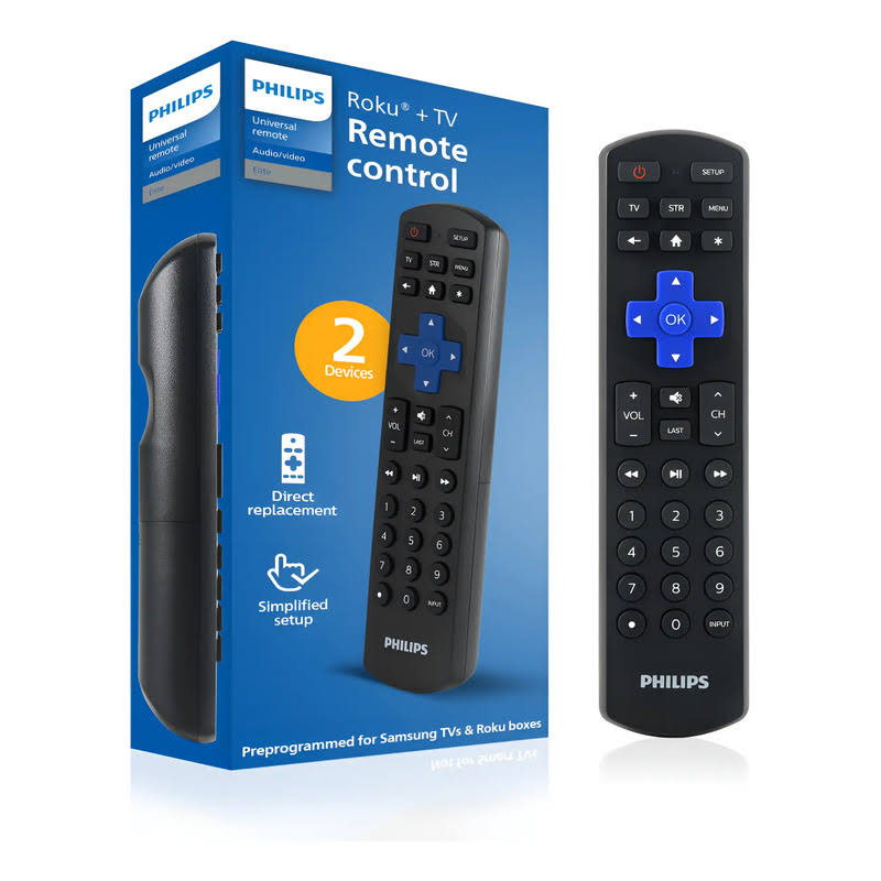 Philips Roku TV Replacement Universal TV Remote Control