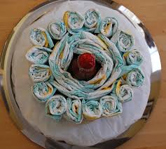 Image result for how to make diaper cake