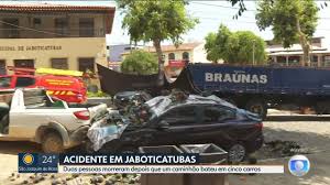 Tragédia em Jaboticatubas: Caminhão Desgovernado Mata Duas Pessoas! - Imagen principal del artículo