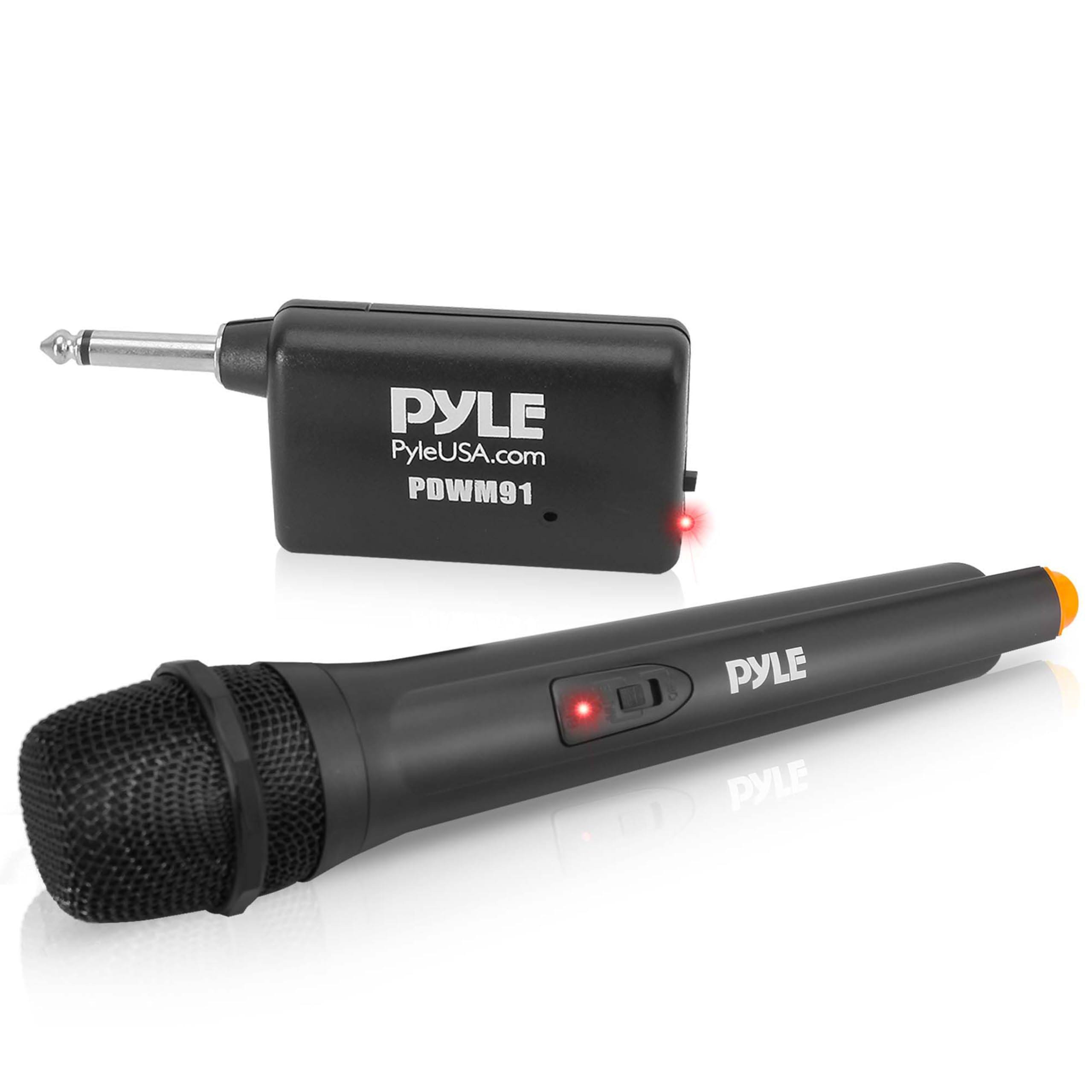 Pyle Portable VHF Wireless Microphone System