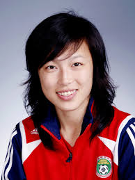 name：Zhang Ying. Gender： female. Date of birth：1985-06-27. Place of birth：Shanghai. Height：176CM. Weight：65KG. Sport：Football - 7058cbdad7abb622bfda55fc08d6af46.big