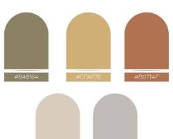 Bohem ev dekorasyon renk paleti  Bohemian home decor color palette resmi