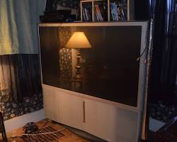 LCD rear projection tv