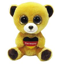 TY Beanie Boos - GERMANY the Bear (Regular Size - 6 inch) (German - BOO_B_germany