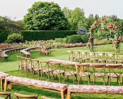 Gambar Botanical garden wedding