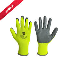 U SAFE Nitrile Foam Coated Gloves - Safety Points