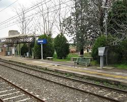 Imagen de la estación de tren CamuciaCortona