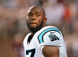 Image result for leonard fournette in a carolina panthers jersey